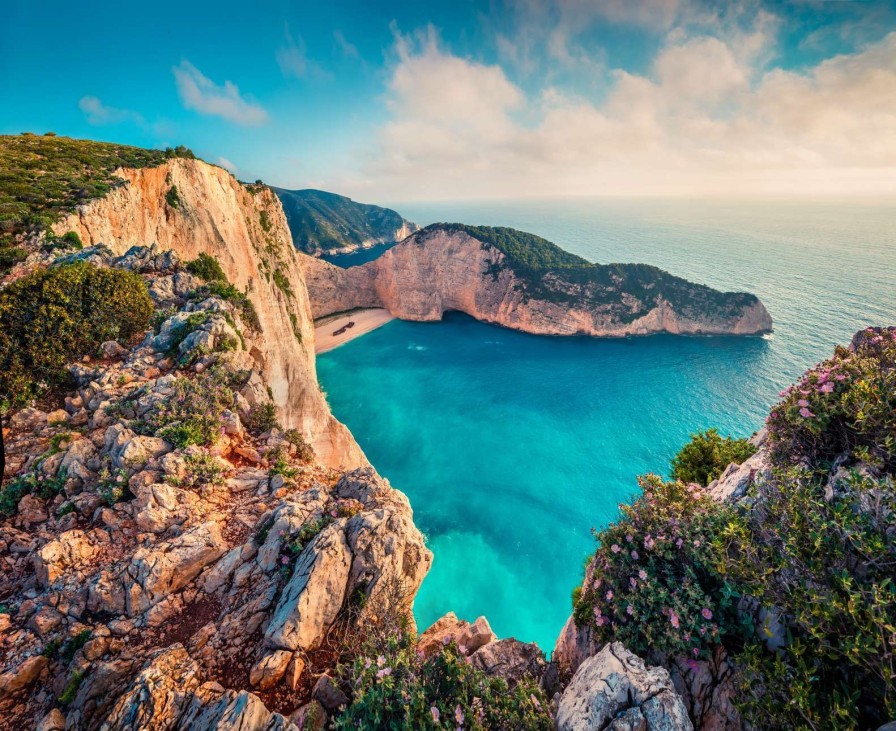 Landschap Wallgroup | Zakynthos In De Zomer Fotobehang