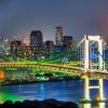 Architectuur Wallgroup | Regenboogbrug Tokyo Fotobehang