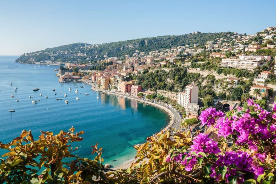 Landschap Wallgroup | Cote D'Azur In De Zomer Fotobehang