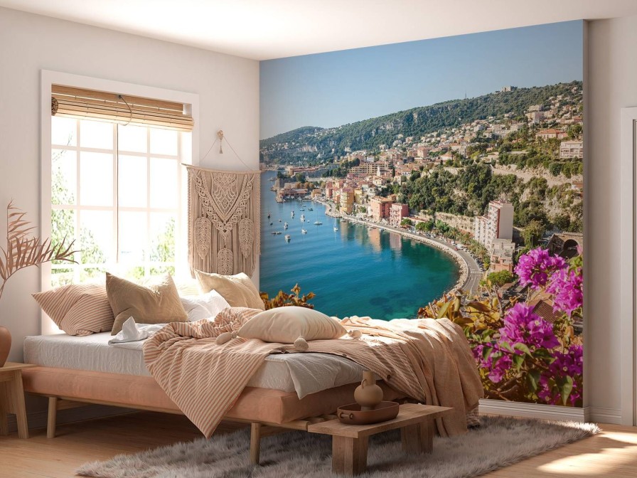 Landschap Wallgroup | Cote D'Azur In De Zomer Fotobehang