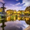 Architectuur Wallgroup | Bethesda Terrace En Fountain In Central Park Fotobehang