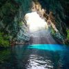 Landschap Wallgroup | Melissani Meer Op Kefalonia Fotobehang