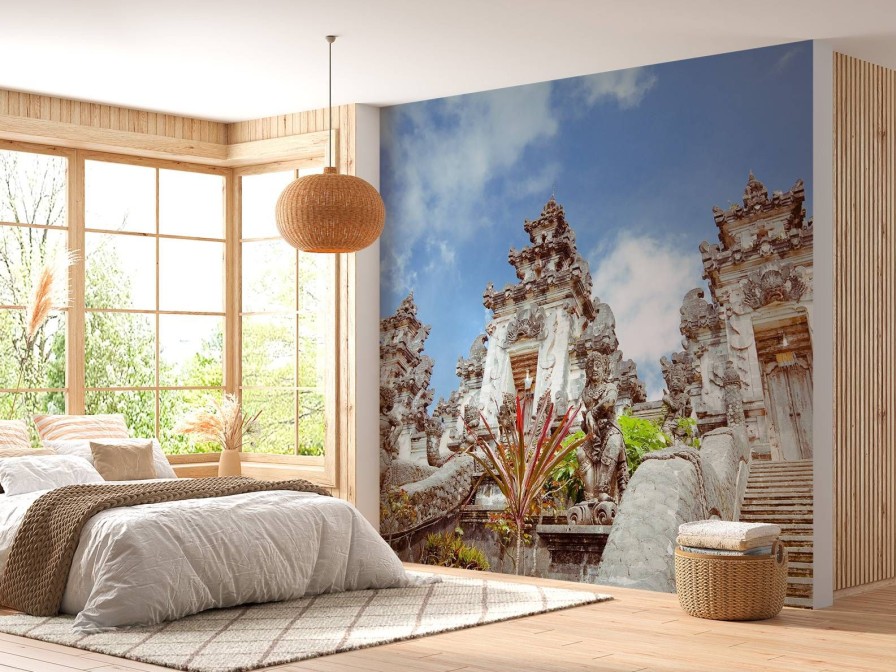 Architectuur Wallgroup | De Pura Lempuyang Tempel In Bali Fotobehang