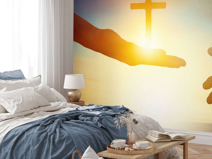 Kunst Wallgroup | Gods Helpende Hand Fotobehang