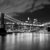 Architectuur Wallgroup | Brooklyn Bridge In Zwart-Wit Fotobehang