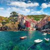 Landschap Wallgroup | Liguria In De Lente Fotobehang