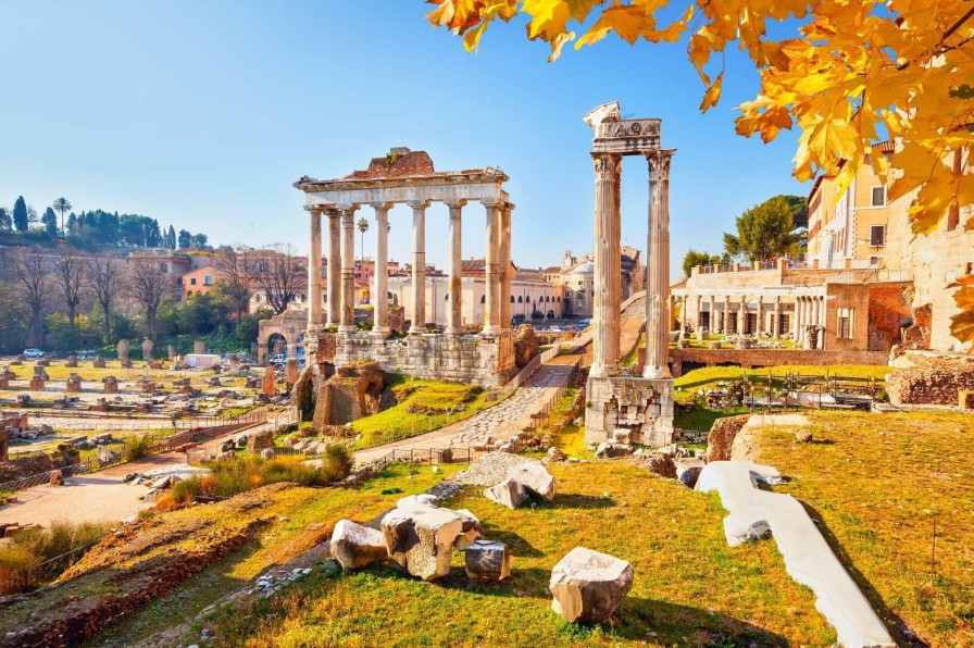 Landschap Wallgroup | Romeinse Ruines In Rome Fotobehang