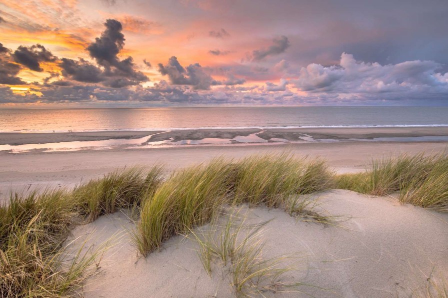 Landschap Wallgroup | Uitzicht Op De Horizon Fotobehang