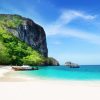 Landschap Wallgroup | Strand Op Het Poda Eiland In Thailand Fotobehang