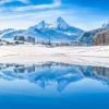 Landschap Wallgroup | Een Prachtig Ski Landschap Fotobehang