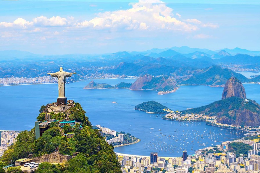 Landschap Wallgroup | Rio De Janeiro In De Zomer Fotobehang