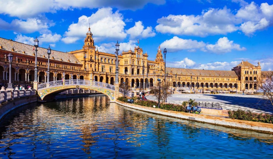 Architectuur Wallgroup | Plaza De Espana Fotobehang