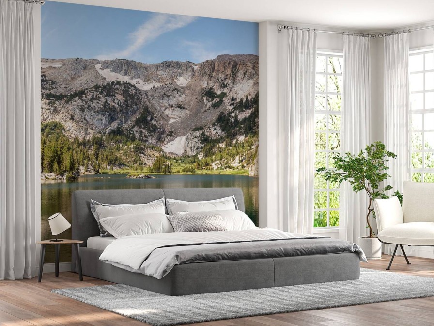 Landschap Wallgroup | Crystal Lake California Fotobehang