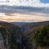 Landschap Wallgroup | Tymfi Berg In Griekenland Fotobehang