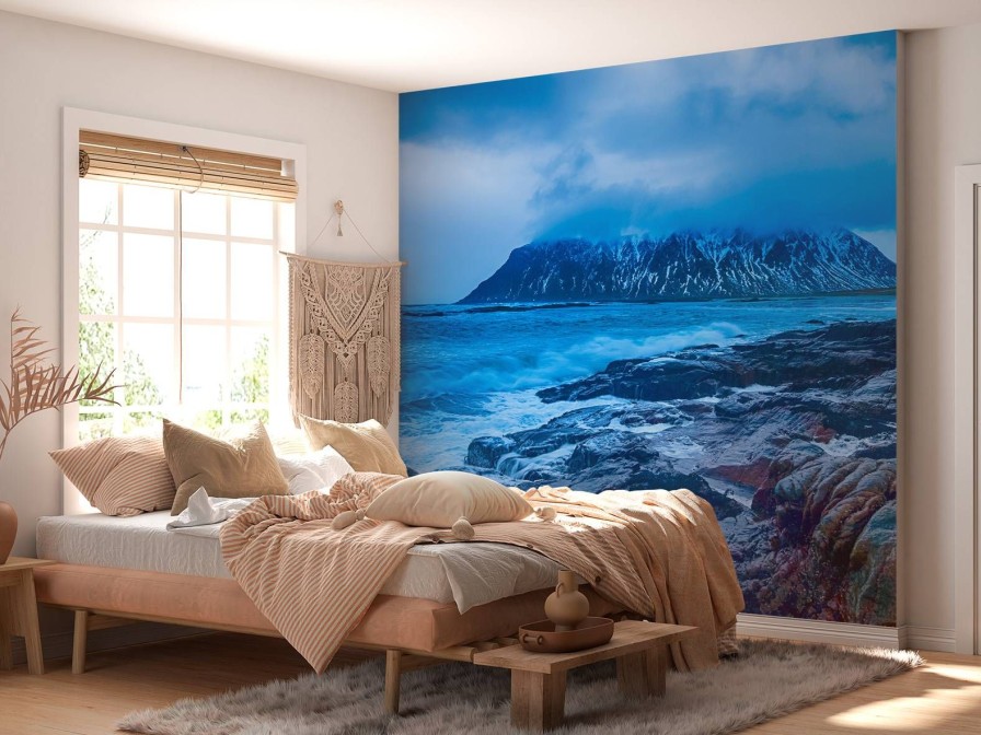 Landschap Wallgroup | Vulkaaneiland Fotobehang