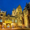 Architectuur Wallgroup | Het Binnenhof In De Avond Fotobehang