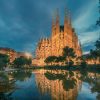 Architectuur Wallgroup | De Sagrada Familia In Barcelona Fotobehang