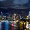 Architectuur Wallgroup | Sydney In De Avond Fotobehang