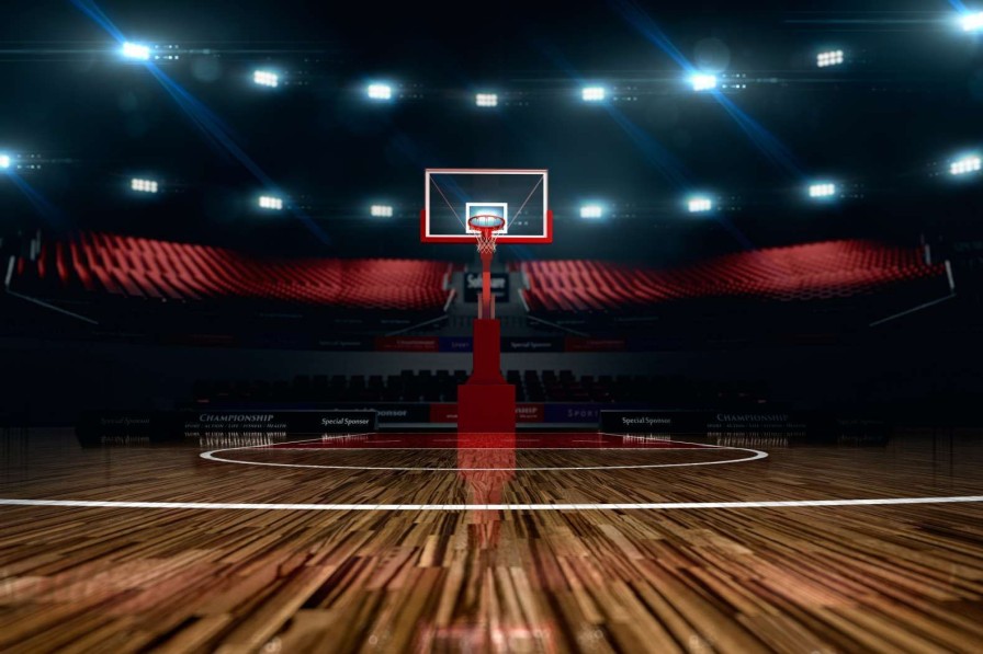 Sport Wallgroup | Luxueuze Basketbal Arena Fotobehang