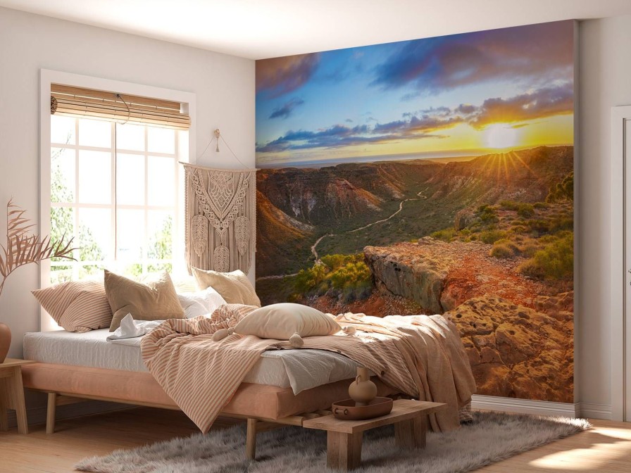 Landschap Wallgroup | Prachtig Berglandschap In Australie Fotobehang