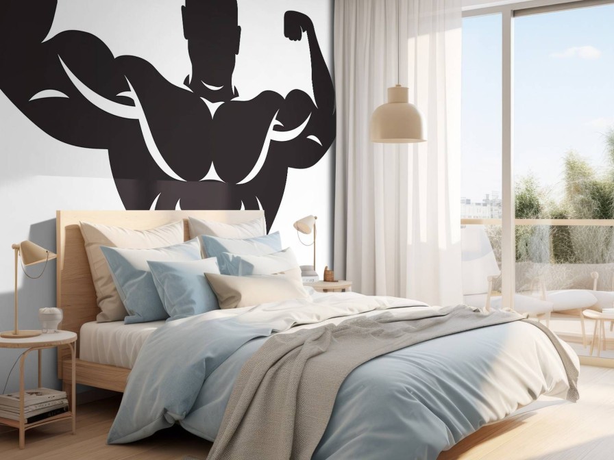 Sport Wallgroup | Bodybuilder Design Fotobehang