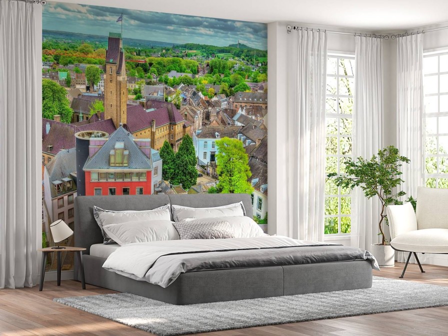 Architectuur Wallgroup | Oude Gedeelte Van Maastricht Fotobehang