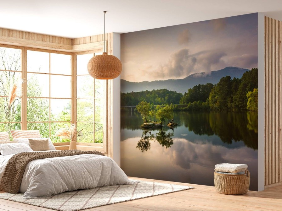 Natuur Wallgroup | Lake Oolenoy In South Carolina Fotobehang